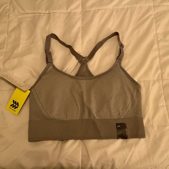 all in motion Other - NEW WITH TAGS - Grey Sports Bra